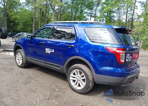 2014 Ford Explorer Xlt из США, поврежденный, VIN 1FM5K8D80EGB49727
